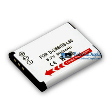 Bateria para Pentax Optio W90 Optio WS80 Optio X70 - Substituição da bateria