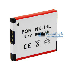 Bateria para Canon NB11L NB11L Powershot ELPH 110 HS IXUS 240HS 125HS 680mAh - Substituição da bateria