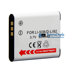 Bateria para Olympus LI-50B SP-800UZ SZ-10 SZ-20 SZ-30 XZ-1 - Substituição da bateria