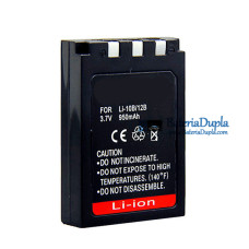 Bateria para Olympus LI-10B 12B DB-L10 925mAh - Substituição da bateria