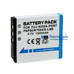 Bateria para Pentax Optio S12 Optio S10 Optio A36 1300mAh - Substituição da bateria