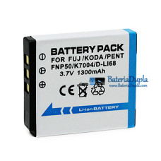 Bateria para Kodak Zi8 EasyShare M1033 V1253 M1093 IS V1233 V1073 V1273 1300mAh - Substituição da bateria