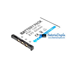 Bateria para Casio EX-S1 Zoom EX-Z70BK EX-S600GD EX-Z11 EX-S770 EX-Z75 - Substituição da bateria