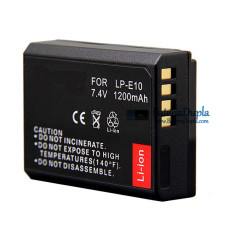 Bateria para Canon LP-E10 EOS 1100D Kiss X50 EOS 1200D Kiss X70 EOS 1300D T5 - substituição de bateria