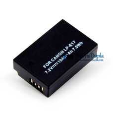 Bateria para Canon LP-E17 EOS 760D 750D M3 1040mAh - Substituição da bateria