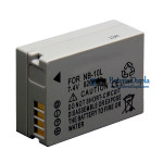 Bateria para Canon NB10L NB10L Powershot SX40 SX40HS SX50HS SX60 G1X G3X G15 G16 920mAh - Substituição da bateria