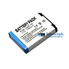 Bateria para Casio Exilim Zoom EX-Z250BE EX-Z250GD EX-Z150 NP-70 - Substituição da bateria