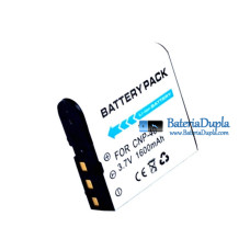 Bateria para Casio NP-40 Exilim Zoom EX-Z1200SR EX-450RD EX-Z1050PK EX-450 EX-Z500 EX-Z300PK EX-Z600BK - Substituição da bateria