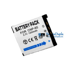 Bateria para Casio NP-60 EX-S10 EX-Z80 EX-Z9 Zoom EX-Z19 Zoom EX-Z20 Zoom EX-Z85 Zoom EX-Z90 - Substituição da bateria