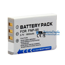 Bateria para Fujifilm NP-95 FNP95 FinePix F30 F31fd Real 3D W1 X-S1 X100S X100 - Substituição da bateria