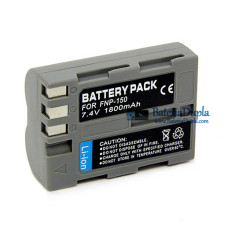 Bateria para Fujifilm NP150 FNP150 S5 S8 Pro IS Pro 1800mAh - Substituição da bateria