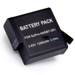 Bateria para Gopro AHDBT501 BT-501 AHDBT501 Hero5 Ação 1260mAh - Substituição da bateria