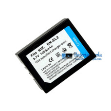 Bateria para Nikon Coolpix 2500 Coolpix 3500 Coolpix SQ EN-EL2. - Bateria sobressalente