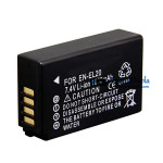 Bateria para Nikon EN-EL20 EL20 Coolpix A J1 J2 J3 S1 AW1 V3 1050mAh - Substituição da bateria