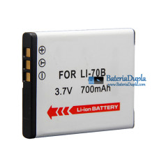 Bateria para Olympus LI-70B FE-5040 FE-4020 FE-4040 D700 D705 X-940 700mAh - Substituição da bateria