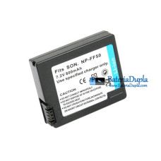 Bateria para Sony NP-FF51 / FF50 DCR-HC1000 DCR-HC1000E DCR-IP1 DCR-IP1E DCR-IP1K - Substituição da bateria