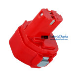 Bateria para Makita 6917FDWDE 6918D 6918DWA 6918DWAE 6918DWD 6918DWDE 6918DWF - Substituição da bateria