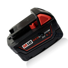 Bateria para Milwaukee 48-11-1811 48-11-1815 48-11-1820 48-11-1822 48-11-1828 48-11-1840 6Ah 18Volt - Substituição da bateria