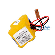 Bateria para FANUC BR-2 / 3AGCT4A Brown conector - Substituição da bateria