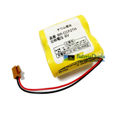 Bateria para FANUC BR-CCF2TH 6V A06B-0073-K001 - Substituição da bateria