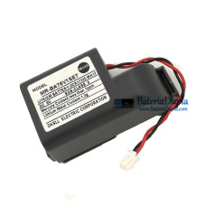 Bateria para Mitsubishi J4 MR-BAT6V1SET 6V - Substituição da bateria