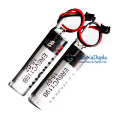 Bateria para Mitsubishi M70 3.6V ER6VC119B - Substituição da bateria