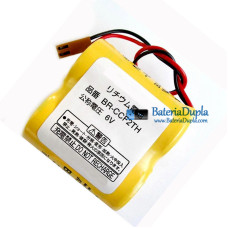 Bateria para PLC A06B-6073-K001 / A98L-0001-0902 BR-CCF2TH 6V - Substituição da bateria