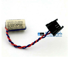 Bateria para PLC CR14250SE 1747-BA 1769-BA 3V Preto conector - Substituição da bateria