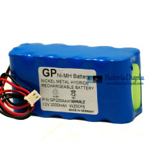 Bateria para Smiths Medical WZ-50S WZS-50F6 - Substituição da bateria