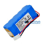 Bateria para Fukuda FC-1760 10N-2000SCR - Substituição da bateria