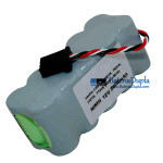Bateria para Nihon Kohden TEC-7721K TEC-7731K ECG-1350P TEC-7721C ECG-2320 TEC-5621 TEC-5631 NKB-301V - Substituição da bateria